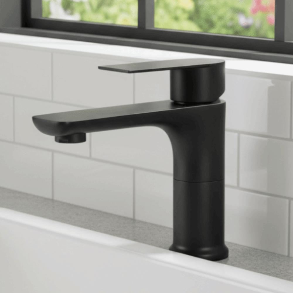 Rotary Switch Lavatory Basin Faucet Single Cold Kitchen Sink Faucet Bathroom Faucet  Guest Bath