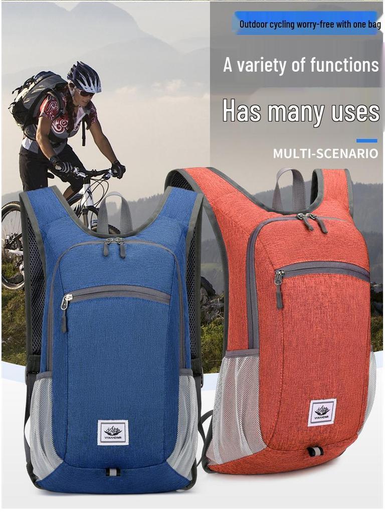 Ultralight Water-resistant Folding Backpack for Outdoor Sports & Travel