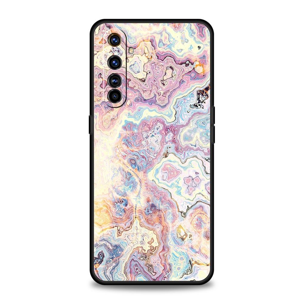 Love Marble Pattern For Realme GT Neo 2 3 Phone Case For Realme 9 8 5G 7 6 GT2 Pro Plus 9i 8i C21Y C21 C3 C11 C25 C35 Soft Cover
