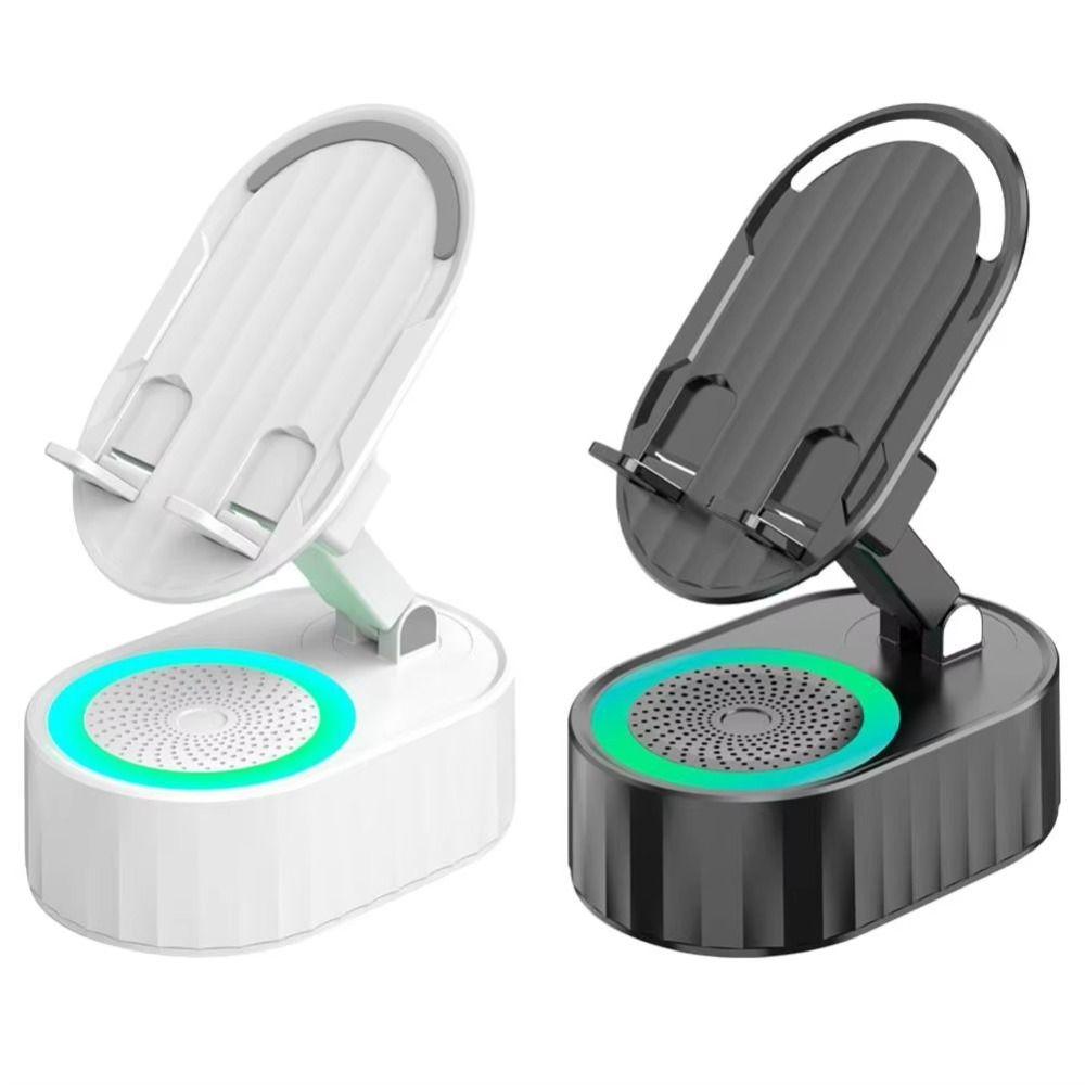 5-in-1 Mobile Phone Holder Adjustable Tablet Stand New Inductive Bluetooth Speaker