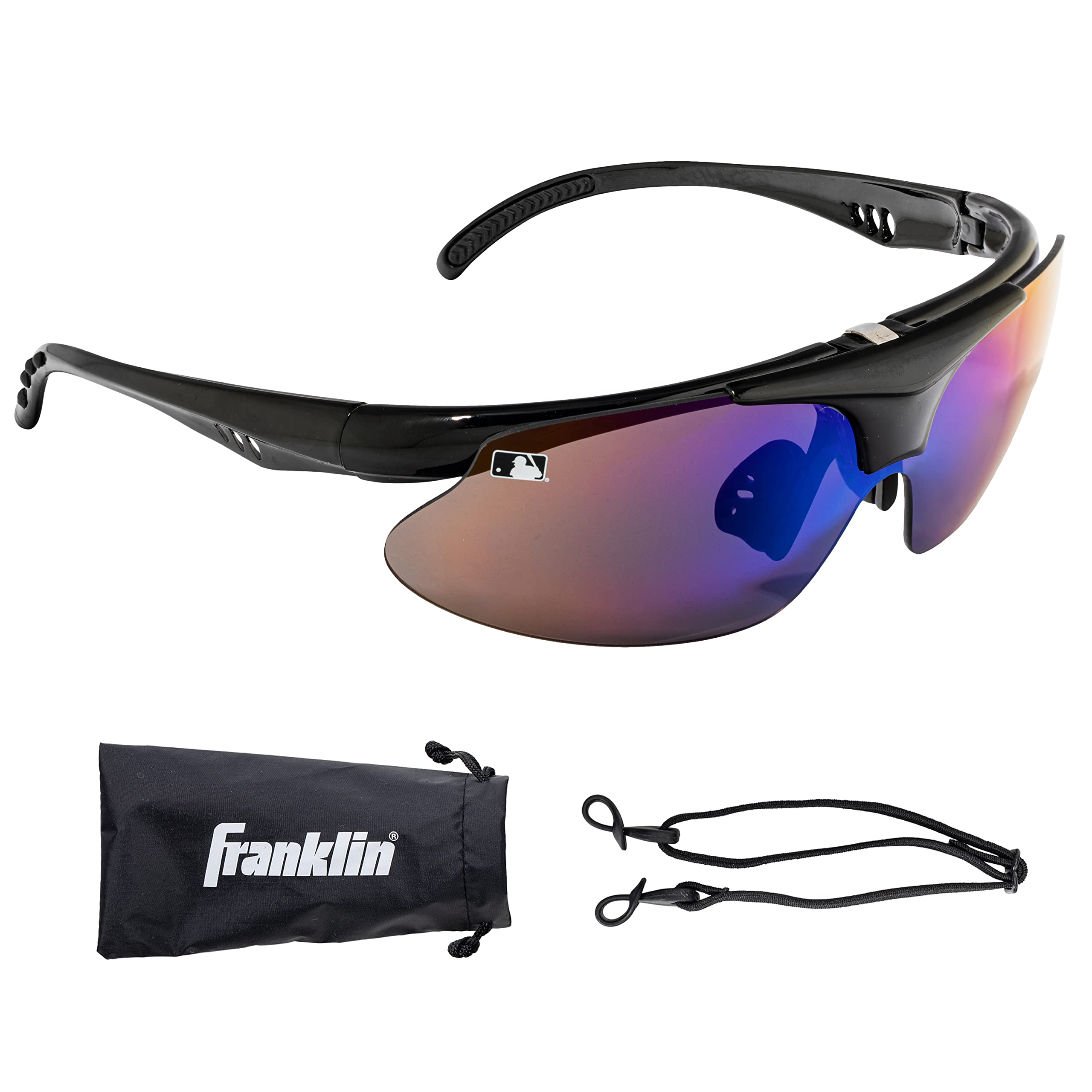 

Franklin Sports Sunglasses MLB Lightweight Japanese Baseball/Softball Flip-Up [Authorized Import]