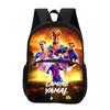 Travel Large Capacity Knapsack L-Lamin Yamal Students Kids Football Star School Bag with Front Pocket Backpack Sports Bookbag