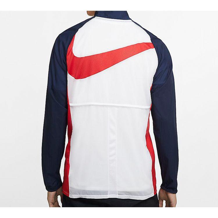 Nike Academy Soccer Jacket Men Outerwear Blue White BQ7347-102