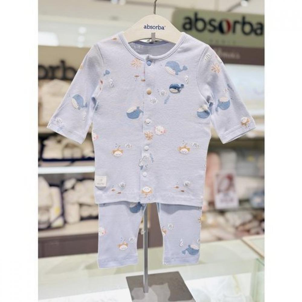 ABSORBA Warry 3/4 Unterwäsche + Blunoble Kurzarm Set A1b10388 A1313081c