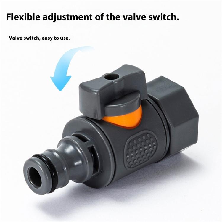 Gewinde Schnellkupplung Ventilanschluss Adapter Wasserschlauchverteiler Haus Garten Bewässerung Bewässerungsfitting Zubehör