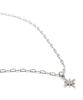 Sparkle Star Surgical Chain Necklace (PLT-NL-087_SV)