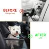 Dog Car Seat, Travel Pe-Style Dog Booster Seat, Breathable Dog Car Seat, with Adjustable Seat Belt Design