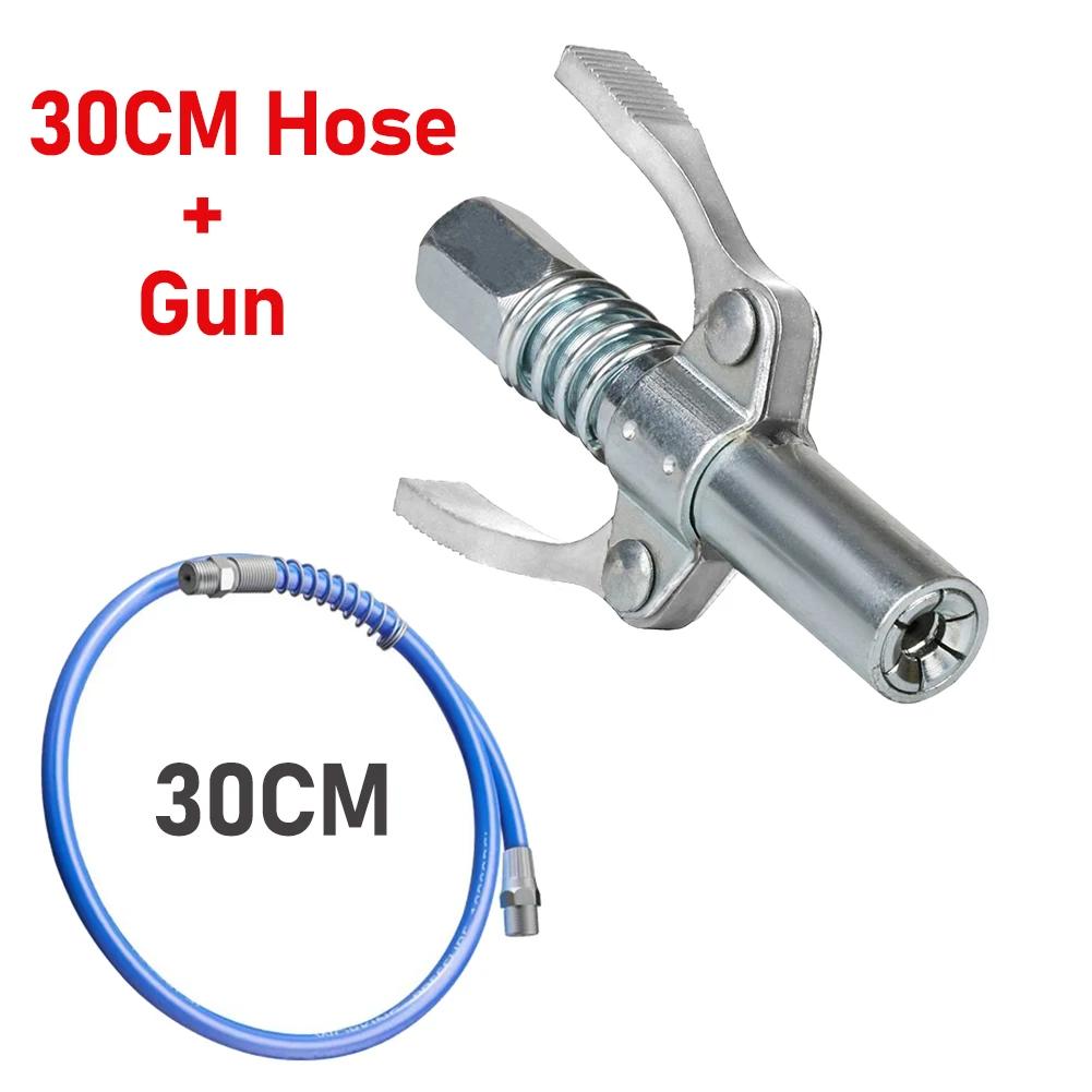 Grease Gun Coupler 10000 PSI Car Syringe Lubricant Tip Grease Nozzle for Repair NPTI/8 Oil Pump Quick Release Grease Tip Tool