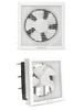 Jinling Louvered Exhaust Fan - 10-inch Kitchen, 8-inch Square, 6-inch Bathroom, 12-inch Options with Free Shipping