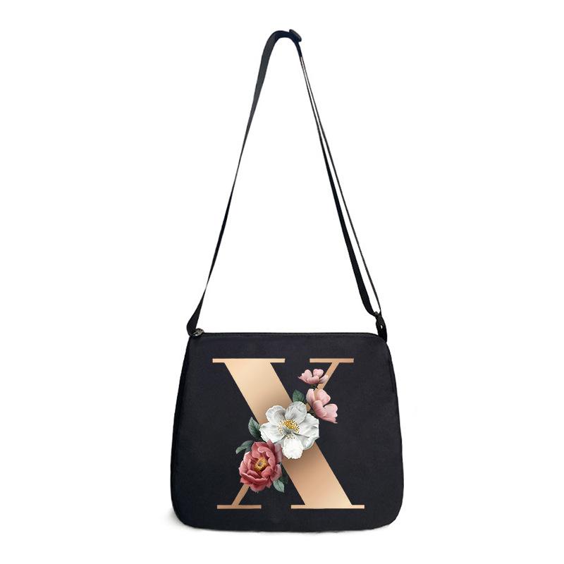 New letter printed handbag women's fashion versatile clutch bag portable messenger bag underarm shoulder bag