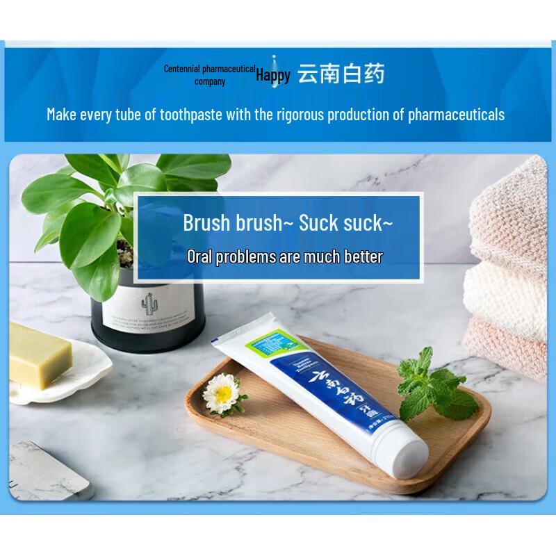 

Yunnan Baiyao Mint Spearmint Toothpaste