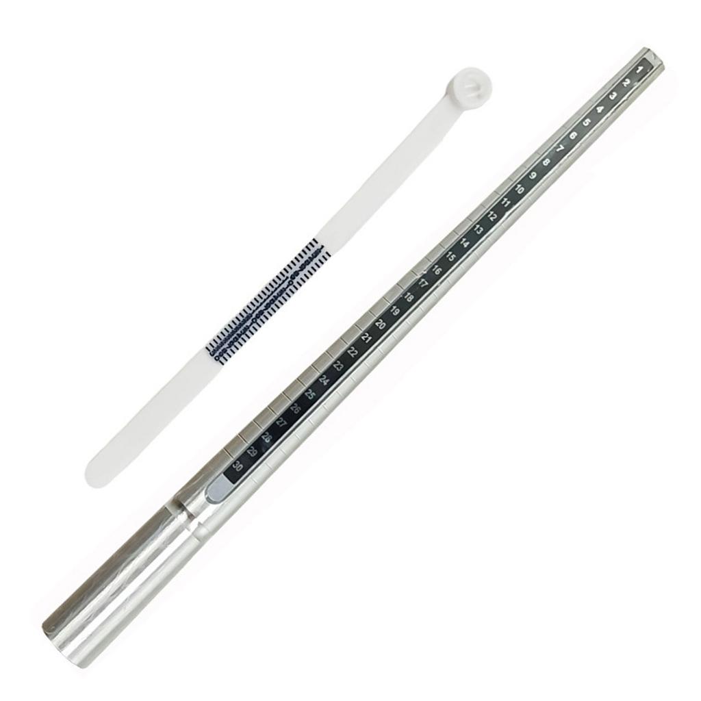 Multifunctional Jewelry Measurement Tool Recyclable Metal Accurate Sizing Tool Suitable for Rings and Accessories