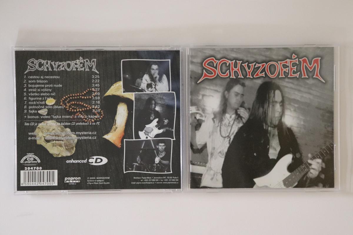 

CD SCHYZOFEM Schyzofem 547002 POPRON MUSIC 2004 Czech Repu Metal Used