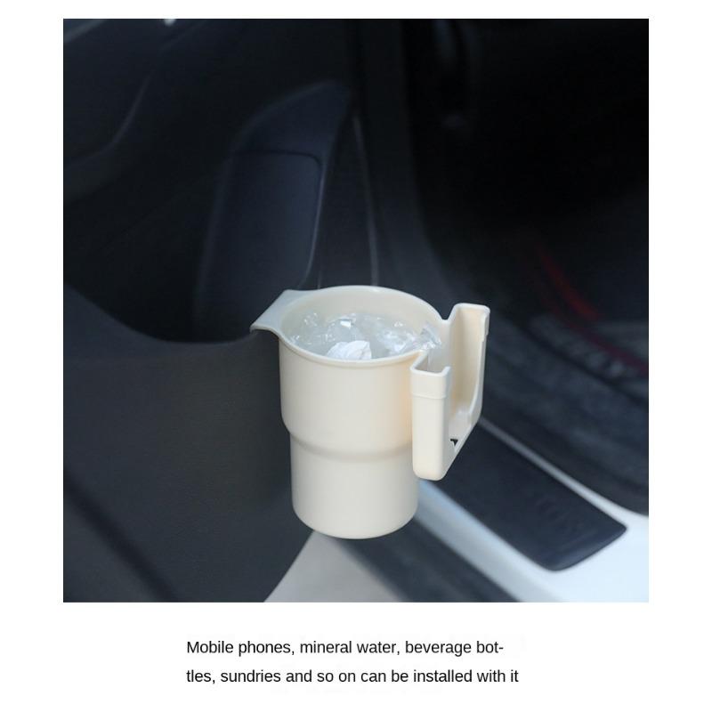Xiaomi Car Water Cup Holder Multifunctional Box Mobile Phone Holder Beverage Holder Trash Can Air Outlet Chair Back Door Armrest Auto