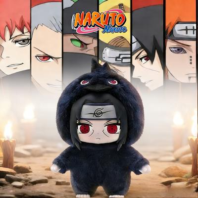 Bandai EAKI Naruto Slepý Box Shippuden Party Série Uzumaki Plyšová Taška Přívěsek Ozdoba Panenka Hračka Sběratelská Narozeninový Dárek