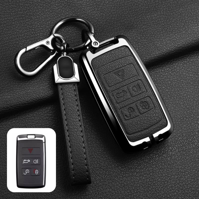 Suitable Zinc Alloy Car Key Case Cover Remote Protect Shell for Land Rover Range Rover Evoque Discovery Sport Velar Accessories