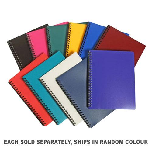 Tudor A4 Matte 20 Pocket Refillable Display Book (1pcRandom)