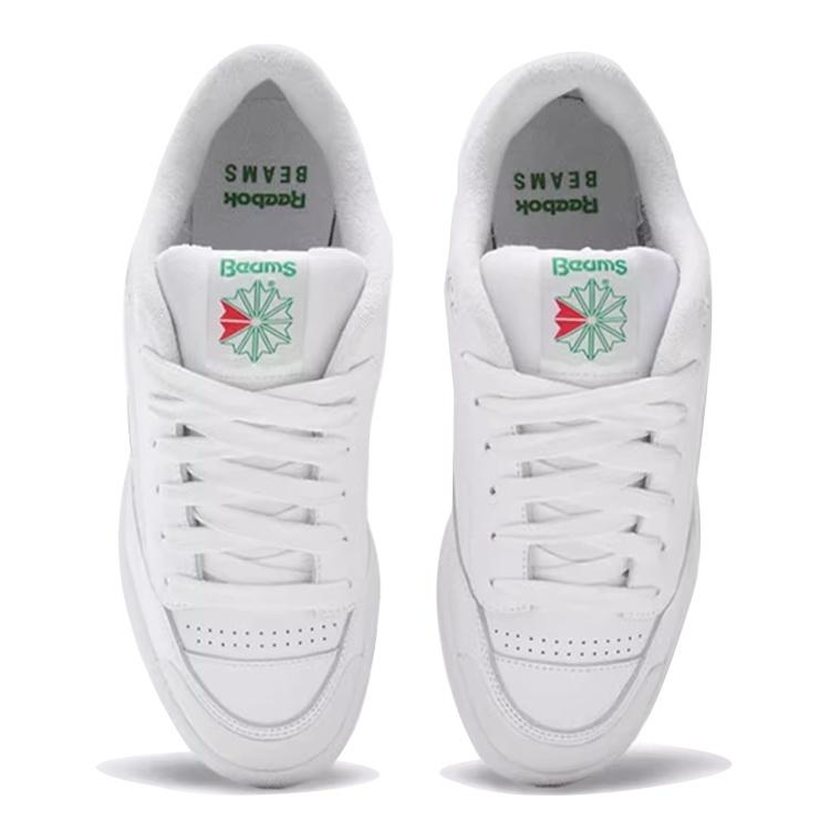 Reebok Club C Bulc x Beams 'White Green' Men's 100033747