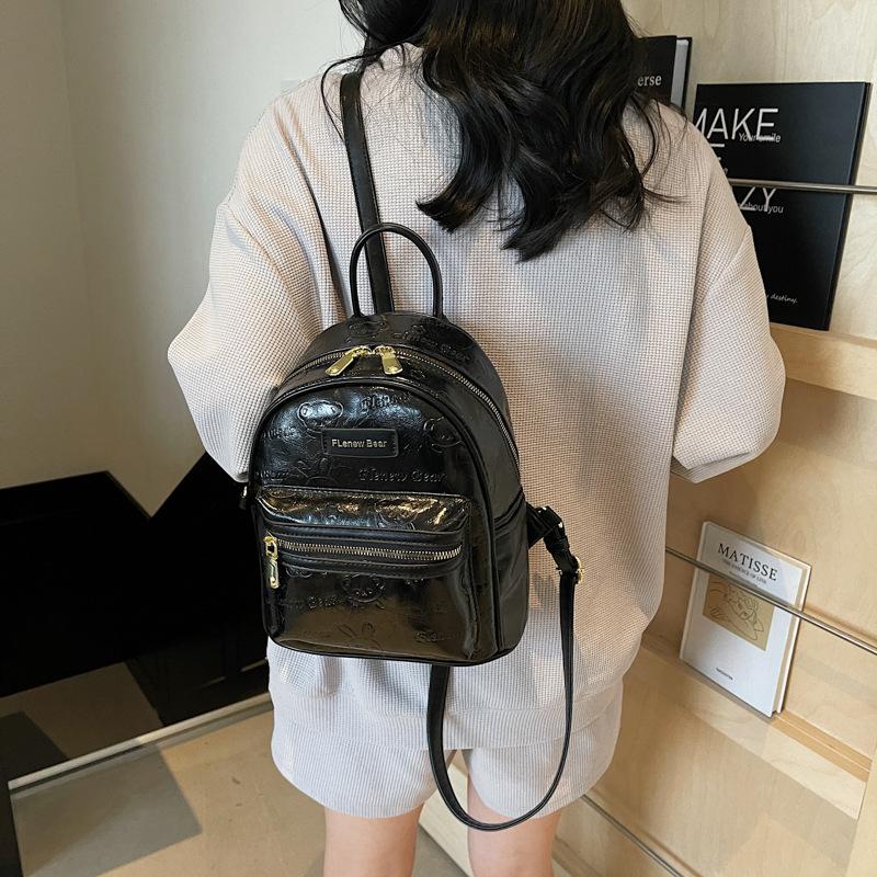 Premium backpack women's new niche cute women's schoolbag college student commuter travel backpack