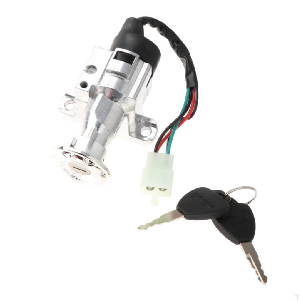 Ignition Lock on/Off Set Electric Bike Accessories for Vehicles