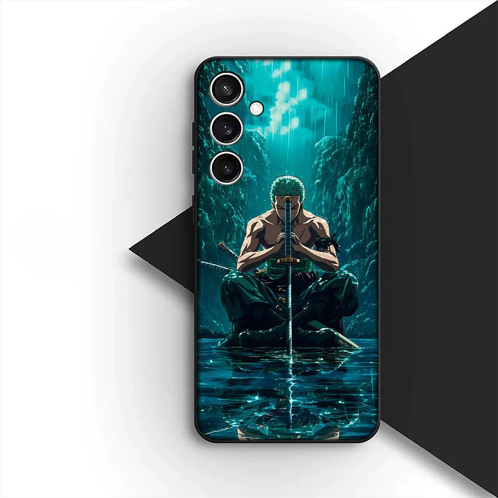 One Luffy Pieces Roronoa Zoro Phone Cover for Motorola Moto G86 G57 E14 E15 G14 G34 G35 G84 G24 A54 G15 Power E22 Soft Case