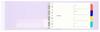 Maruman Session Binder Mini FM310-98 / Loose-Leaf Mini Smart Review Memorization Sheet L1441 - Word Ruled L1442 Set