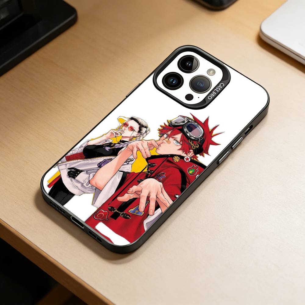 G-Gokurakugai A-Alma Phone Case For iPhone 17,16,15,14,13,12,11 Plus,Pro Max,XS,Colorful Silver Phone case Funda Cover