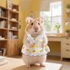 Süßes Baumwoll-Outdoor-Kleid für Hamster Syrischer Hamster Meerschweinchen Kleines Haustierkostüm