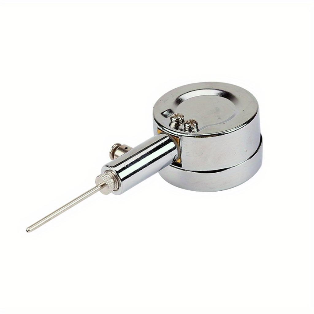 1 Hochpräzises Zeiger-Kugelbarometer - Messen Sie den Druck von Fußbällen, Basketbällen, Volleybällen - Robuste Metallkonstruktion, präzise Messung