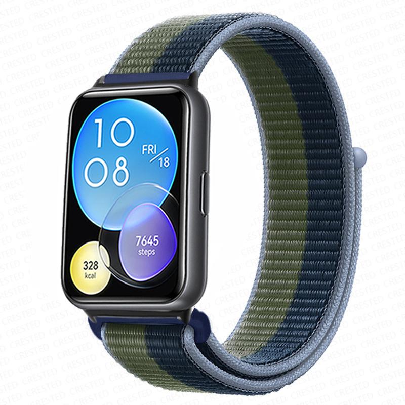 Band For Huawei Watch Fit 2 Strap Smart Watch Accessories Replacement Wristband Nylon Bracelet Correa Huawei Watch Fit2 Strap