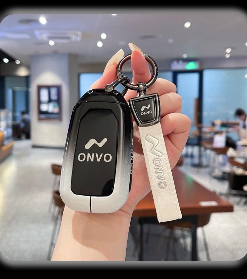 Nio LeDao L60 Schlüsseletui: ONVO Metallgehäuse Schutz mit Schnallen Tasche für Damen