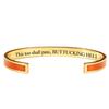 Baizihuahu This Too Shall Pass Mantra Cuff Bracelet, Adjustable Engraved Motivational Bangle Hidden Information Inspirational Encouragement