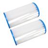 2Pcs Pool Filter Cartridge Filter Element Replacement for Hot Tubs Spas Children S Swimming Pools