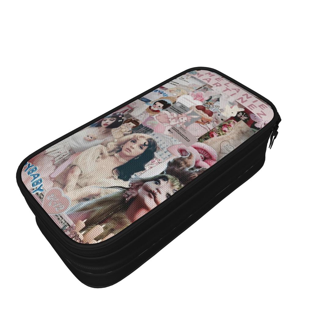 Melanies Martinez Hades Album 2026 Pencil Case Double Layer Large Capacity School Accessories Pen Case Amazing Gift