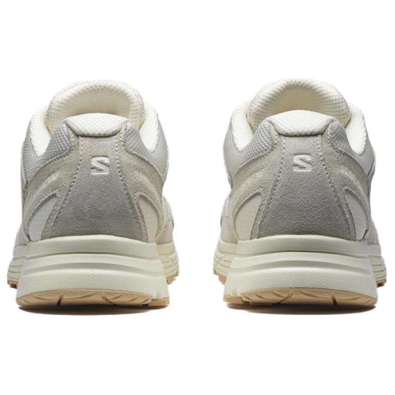 SALOMON X Mission 4 Wildleder 'Rainy Day Kelp' Sneaker 475092