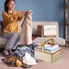 Oxford Cloth Folding Laundry Hamper Large Capacity Fabric Storage Bins  Toy Storage