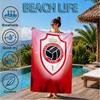 Royal Antwerp Fc Crest Beach Towel, Quick-drying, Easy to Care for, Suitable for Both Fitness and Beach Vacations,Sports Essential
