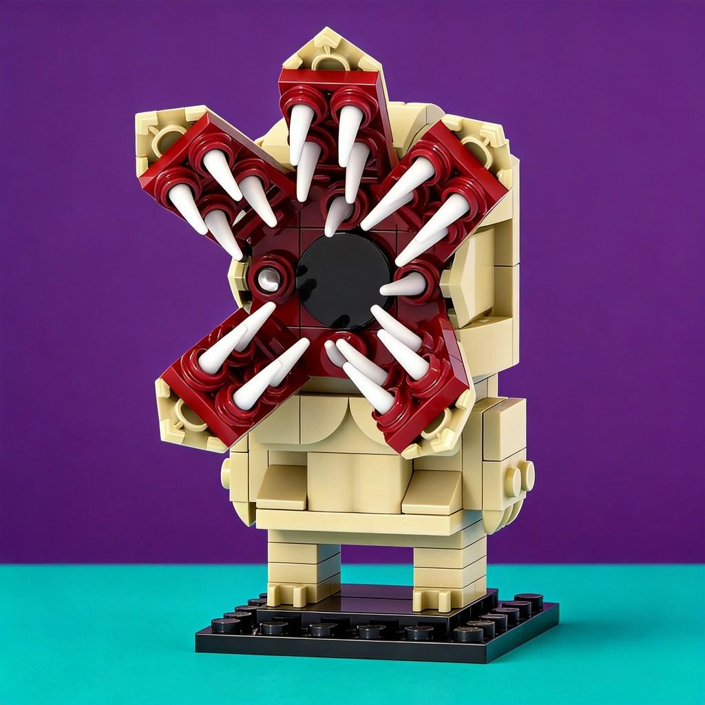 Bloques de Rompecabezas 3D del Demogorgon de Stranger Things con Diseño Personalizable para Niños y Adolescentes