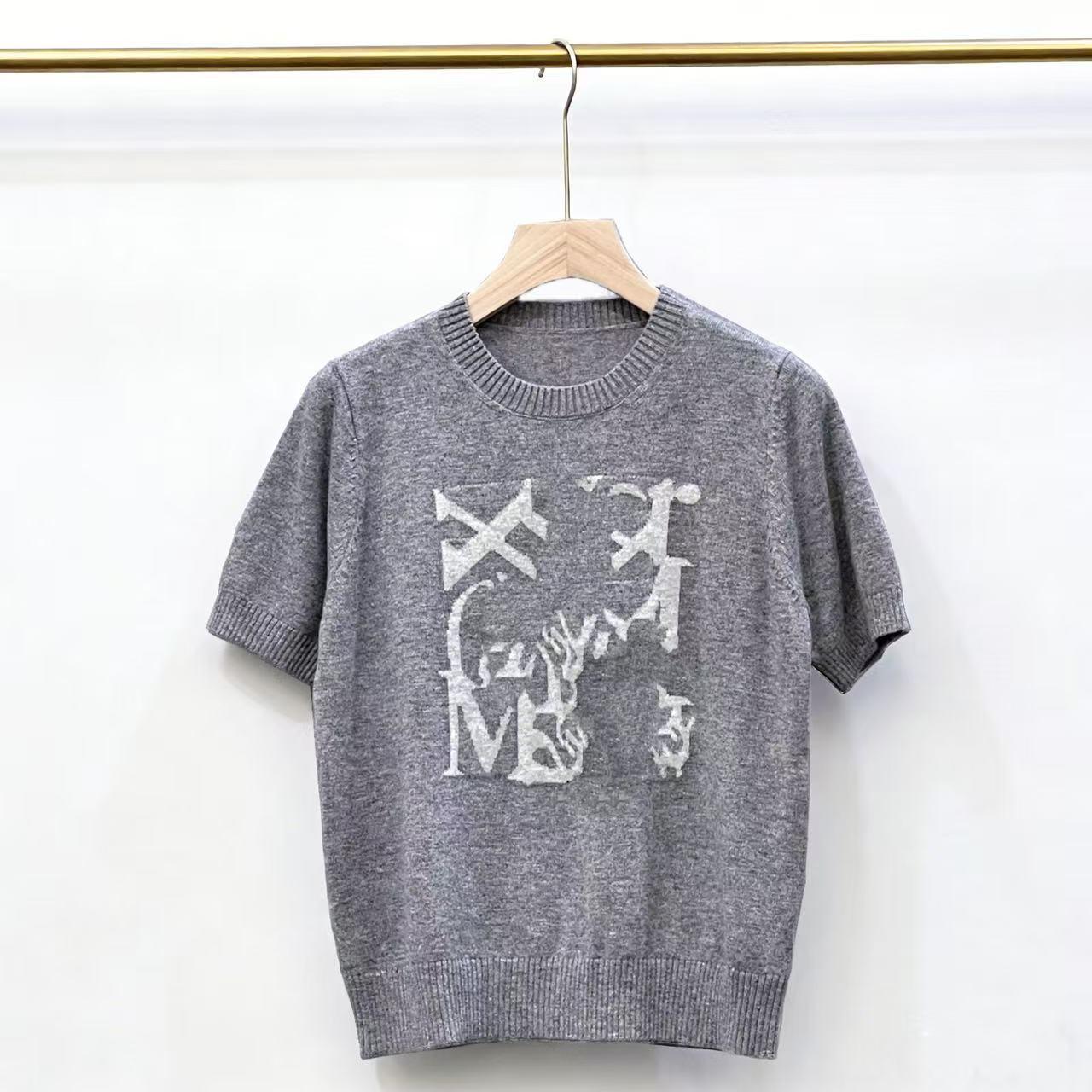 

Nanyou 2026 Spring Women s Casual Embroidered Knit Top Medium