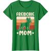 Frenchie Mom Retro French Bulldog Lover Mommy Women T-Shirt