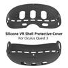 Silicone VR Shell Protective Cover Compatible with Meta Quest 3 Accessories, Comprehensive Protection for VR