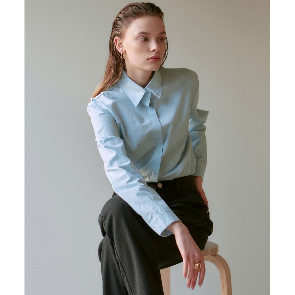 

NICKNICOLE Standard Classic ShirtГолубой