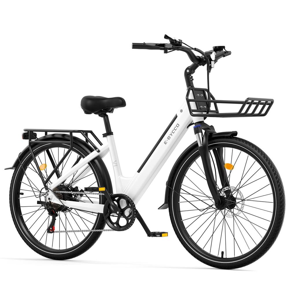 Elektrické kolo E·Bycco V1, 250W motor, 36V 15,6Ah odnímatelná baterie, maximální rychlost 25 km/h