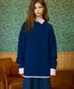 Heretic Daddy French Cable Knit / Navy