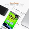 Car Windshield Repair Tool Set with Glass Repair Fluid
