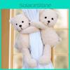 Cartoon Bear Plush Curtain Tieback Toy Dolls For Bedroom Window Decorations