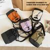 Lightweight Outdoor Shoulder Bag Camping Crossbody Bag Men's Multi-Functial Mobile Phe Bag Cycling Travel Water Bottle Water Cup Bag