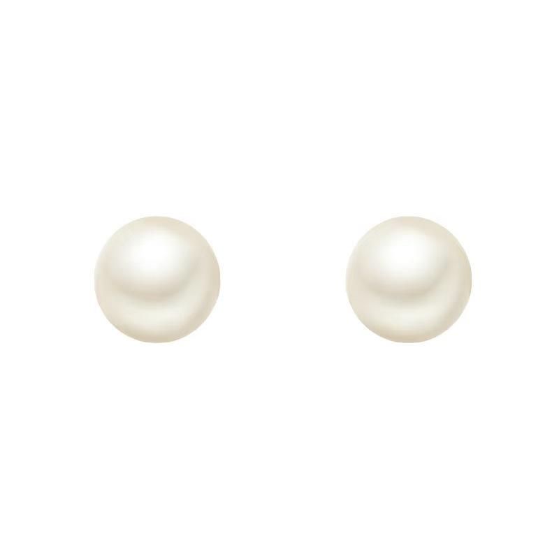 Elegant Square Pearl Hoop Earrings - Autumn/Winter Collection