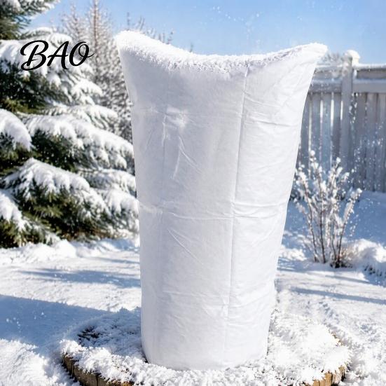 Garden Shrub Shield for Cold Winter Plant Freeze Protection Bag with Insulation Aluminum Liner And Drawstring Closure, Frost Blanket Cover Insulated