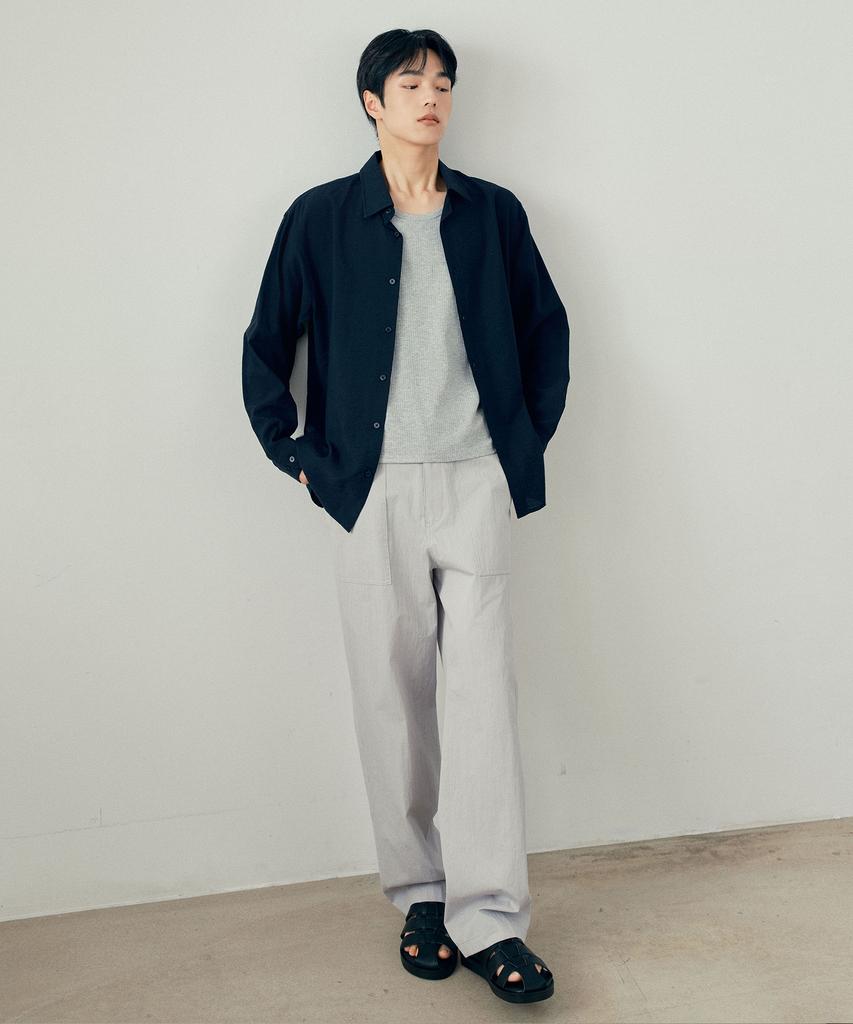 MINDBRIDGE [2Pack][Couture] Adjust Semi-Wide Fatigue Pants - 4 Colors (B Type)